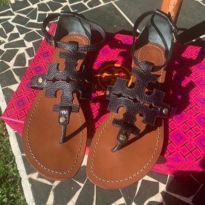 EUC TORY BURCH SANDALS SIZE 8